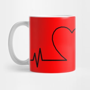 Heartbeat Mug